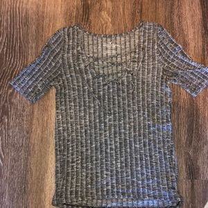 American Eagle outfitters- Small grey top